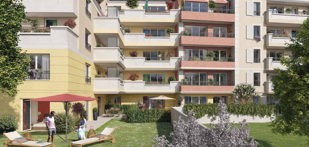 Programme immobilier neuf Villa Auber - Le Blanc-Mesnil : Résidence T2–T5 avec cadre résidentiel et confort optimisé proche des commodités (93150) - Référence : 14654