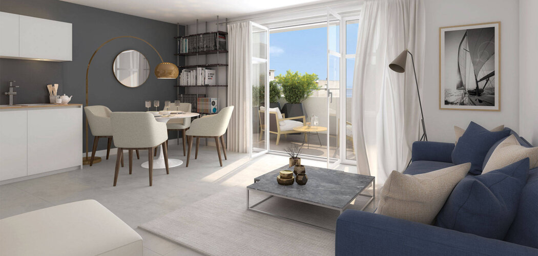Programme immobilier neuf Villa Auber - Le Blanc-Mesnil : Résidence T2–T5 avec cadre résidentiel et confort optimisé proche des commodités (93150) - Référence : 14654