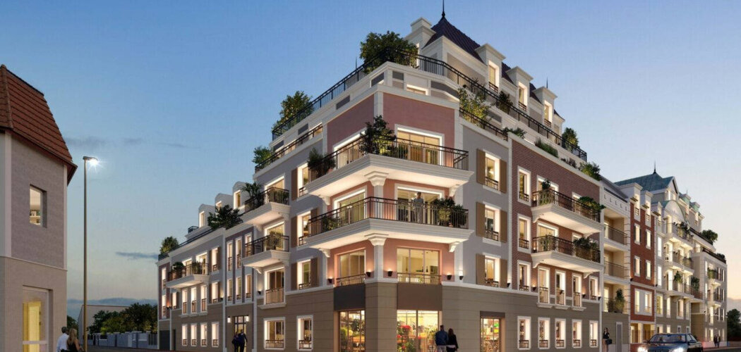 Programme immobilier neuf Les Terrasses d'Amelia - Le Blanc-Mesnil : Résidence T2–T5 avec cadre résidentiel et confort optimisé proche des transports (93150) - Référence : 18204