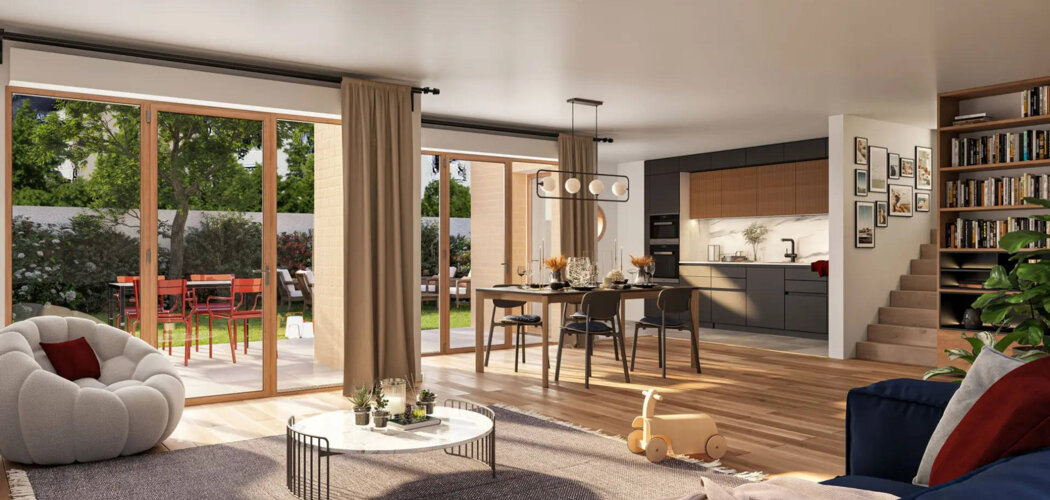 Programme immobilier neuf VILLA KLEBER - VILLA KLEBER - TR1 - Le Chesnay : logements neufs sécurisés et verdoyants proche des transports (78150) - Référence : 15338