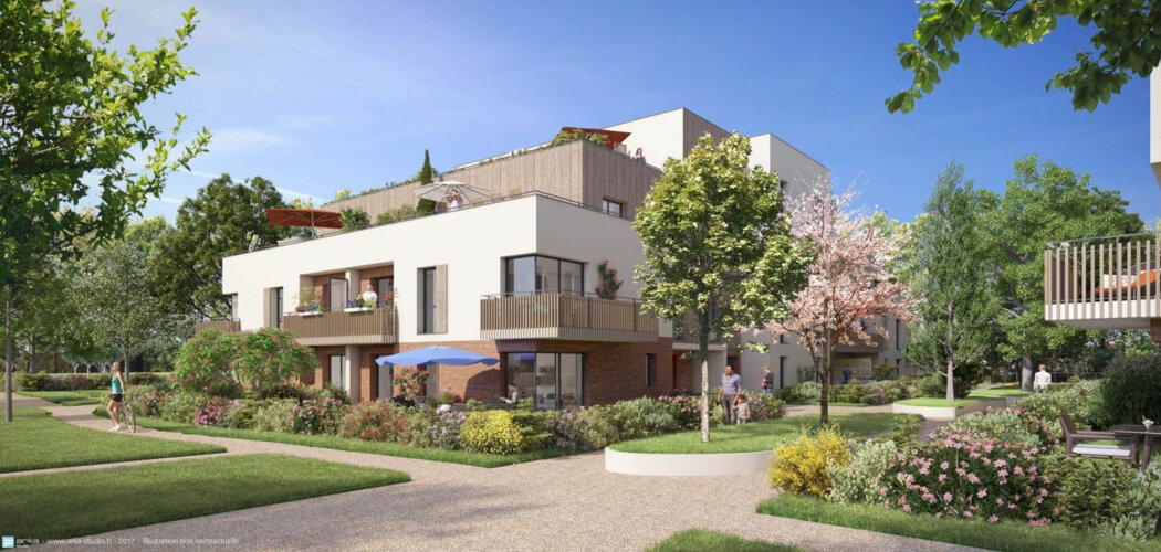 Programme immobilier neuf LE DOMAINE DE SULLY - Le Mesnil-Saint-Denis : Résidence T3–T4 avec jardins, isolation renforcée et prestations haut de gamme (78320) - Référence : 2233
