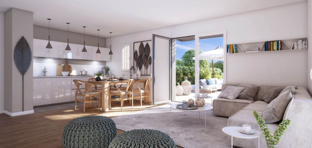 Programme immobilier neuf LE DOMAINE DE SULLY - Le Mesnil-Saint-Denis : Résidence T3–T4 avec jardins, isolation renforcée et prestations haut de gamme (78320) - Référence : 2233