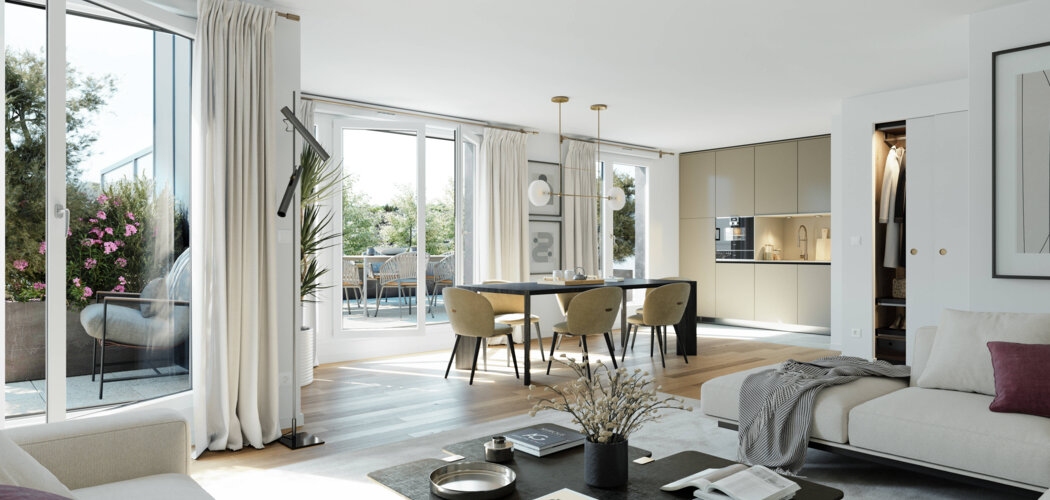Programme immobilier neuf L'Ecrin du Perreux - Le Perreux-sur-Marne à quelques minutes de la gare RER (94170) - Référence : 16613