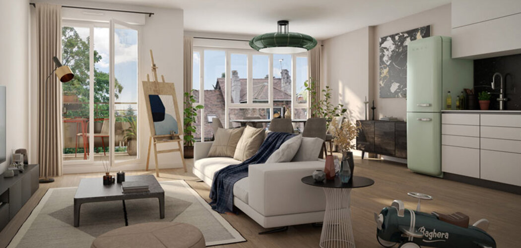 Programme immobilier neuf Arca Verde - Le Perreux-sur-Marne centre-ville proche du RER E (94170) - Référence : 16726