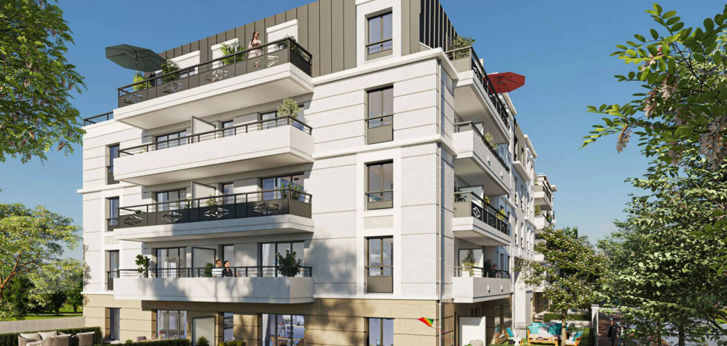 Programme immobilier neuf VILLA MADERNA - VILLA MADERNA - TR1 - Le Perreux-sur-Marne : logements neufs lumineux et modulables proche du RER E (94170) - Référence : 14868