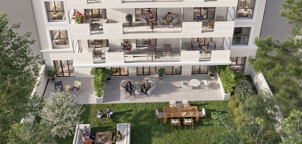 Programme immobilier neuf 128 Alsace (94) - Le Perreux-sur-Marne résidence contemporaine près du RER A (94170) - Référence : 18152