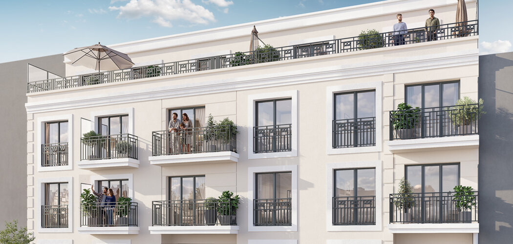 Programme immobilier neuf 128 Alsace (94) - Le Perreux-sur-Marne résidence contemporaine près du RER A (94170) - Référence : 18152