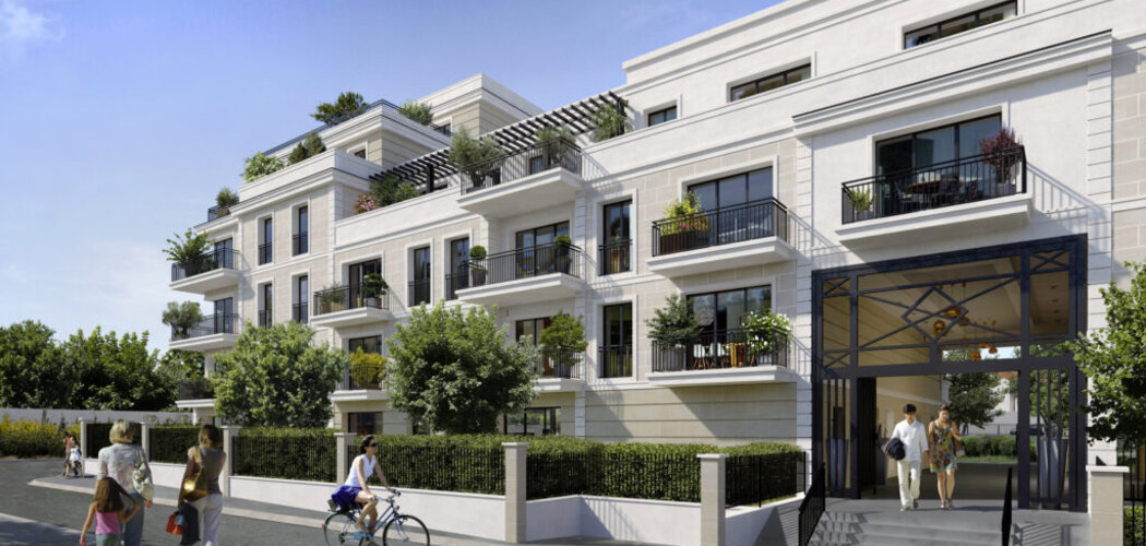 Programme immobilier neuf Le Patio des Arts - Le Perreux-sur-Marne : Résidence studio–T5 avec cadre raffiné et confort optimisé proche des transports (94170) - Référence : 14354