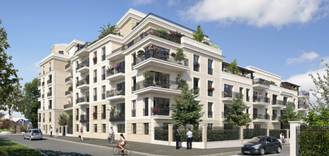 Programme immobilier neuf Le Patio des Arts - Le Perreux-sur-Marne : Résidence studio–T5 avec cadre raffiné et confort optimisé proche des transports (94170) - Référence : 14354