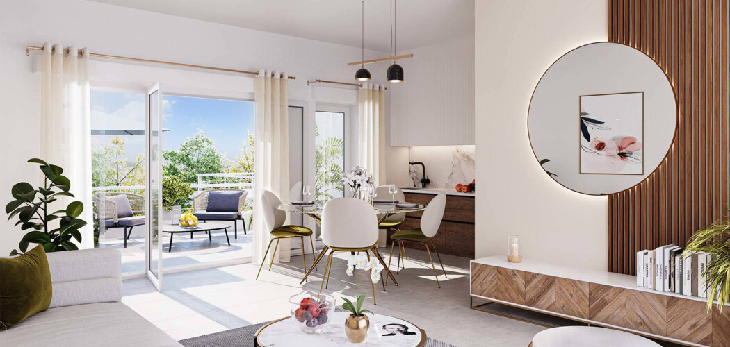 Programme immobilier neuf Le Clos Gaillardet - Le Plessis-Bouchard une adresse connectée via le transilien H (95130) - Référence : 16547