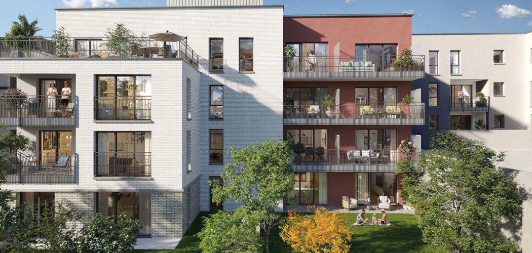 Programme immobilier neuf Le Chromatique - Le Pré-Saint-Gervais  proche métro 5 (93310) - Référence : 16681