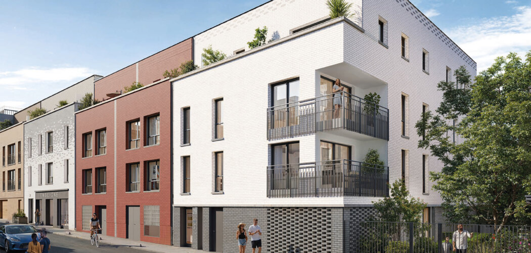 Programme immobilier neuf Le Chromatique - Le Pré-Saint-Gervais  proche métro 5 (93310) - Référence : 16681