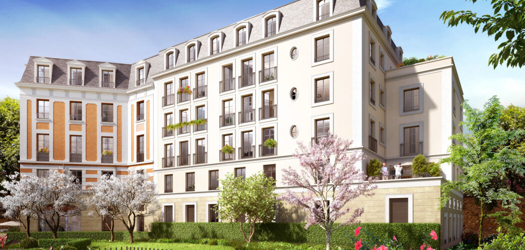 Programme immobilier neuf LE PALATINAT - Le Raincy : Résidence T1–T5 avec espaces verts et balcons en proximité du centre (93340) - Référence : 2205