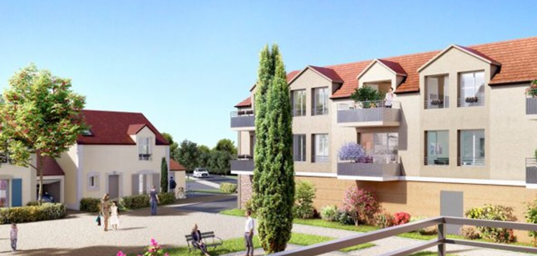 Programme immobilier neuf LE CLOS DES ALLUETS - Les Alluets-le-Roi : Résidence T2–T4 et maisons avec parking, ascenseur et économies d’énergie proche de Poissy (78580) - Référence : 1703
