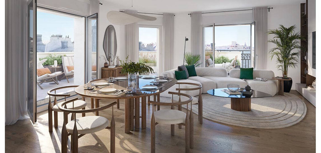 Programme immobilier neuf SIGNATURE LEVALLOIS - Levallois-Perret à quelques minutes à pied du métro ligne 3 (92300) - Référence : 16589