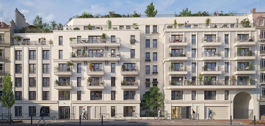Programme immobilier neuf SIGNATURE LEVALLOIS - Levallois-Perret à quelques minutes à pied du métro ligne 3 (92300) - Référence : 16589