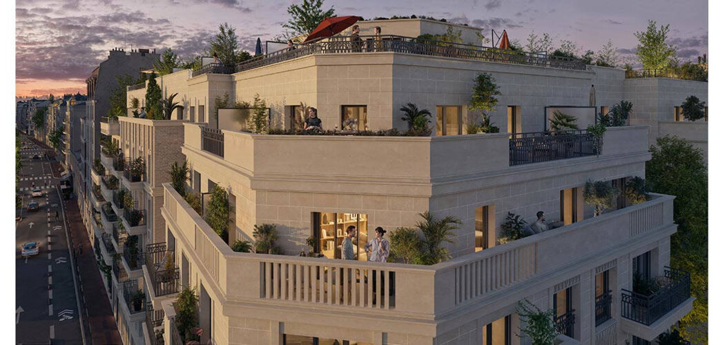 Programme immobilier neuf SIGNATURE LEVALLOIS - Levallois-Perret à quelques minutes à pied du métro ligne 3 (92300) - Référence : 16589
