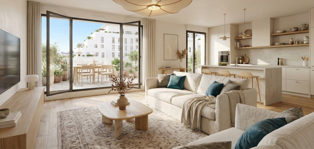 Programme immobilier neuf BELLEROSE - L’Haÿ-les-Roses résidence contemporaine au cœur du quartier Lallier (94240) - Référence : 18640
