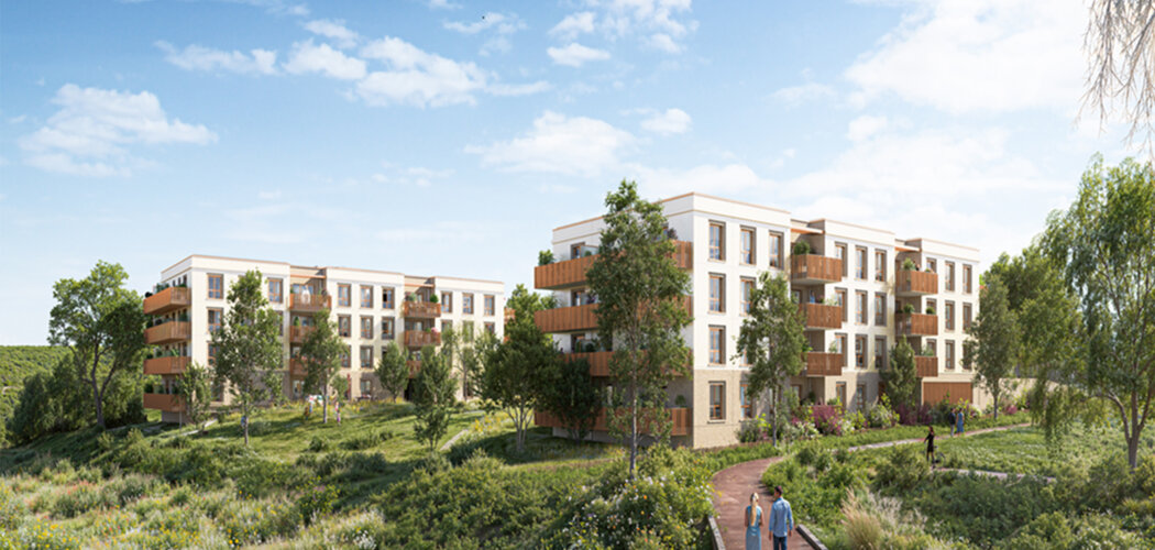 Programme immobilier neuf AZUREA (77) - Lieusaint près du RER D dans l’écoquartier de l’Eau Vive (77127) - Référence : 16277