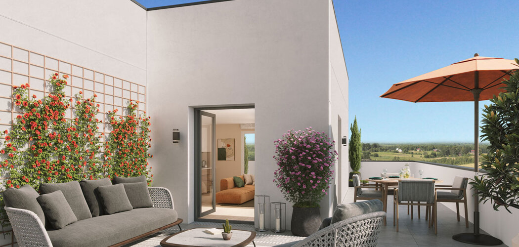 Programme immobilier neuf Naturéva - Lieusaint : Résidence T2–T5 avec architecture écologique et convivialité dans un écoquartier moderne (77127) - Référence : 14183