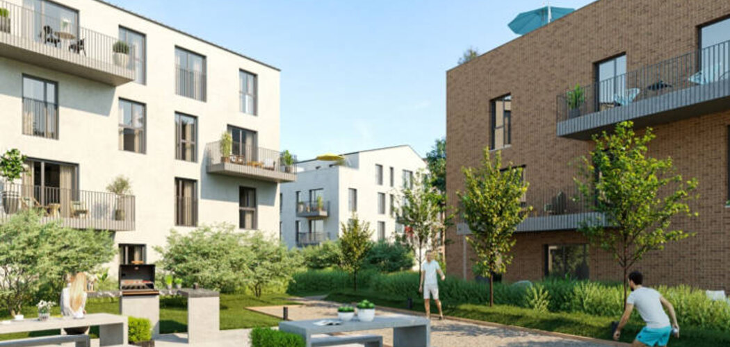 Programme immobilier neuf Qadence - Lieusaint : Résidence T2–T5 avec espaces extérieurs et cadre convivial dans un écoquartier moderne (77127) - Référence : 14182