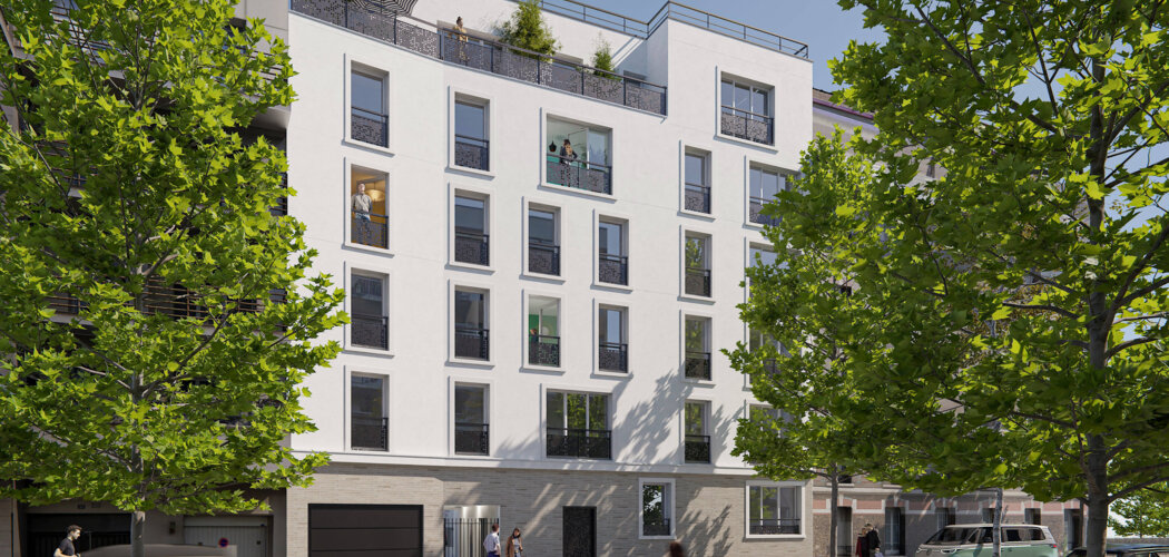 Programme immobilier neuf COSY PARIS - Lilas aux portes de Paris par métro 11 (93260) - Référence : 8968