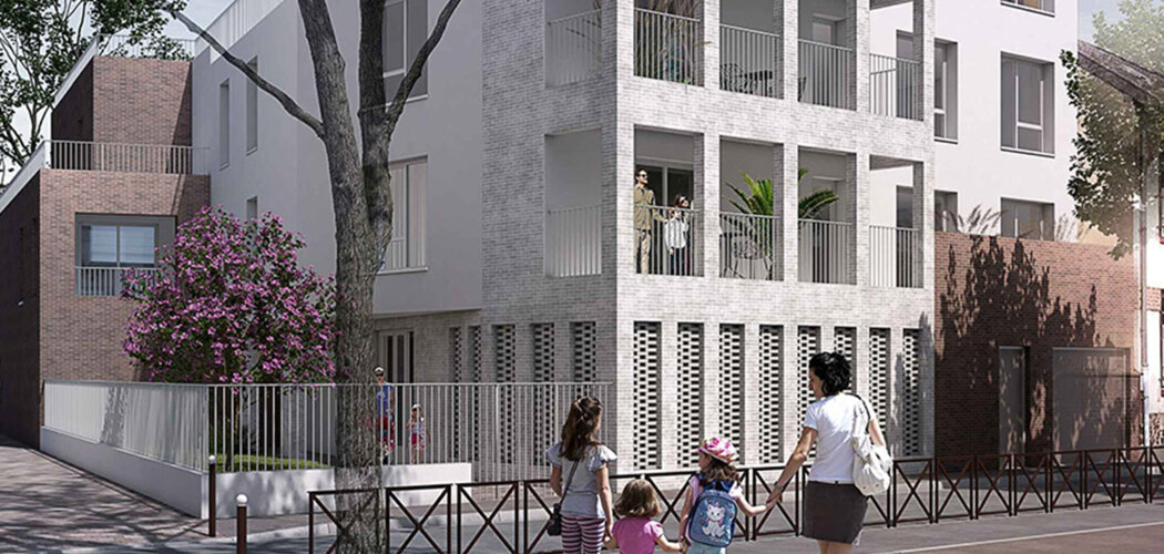 Programme immobilier neuf VILLA CLARA - L’Île-Saint-Denis près tram T1 et RER D (93450) - Référence : 17054