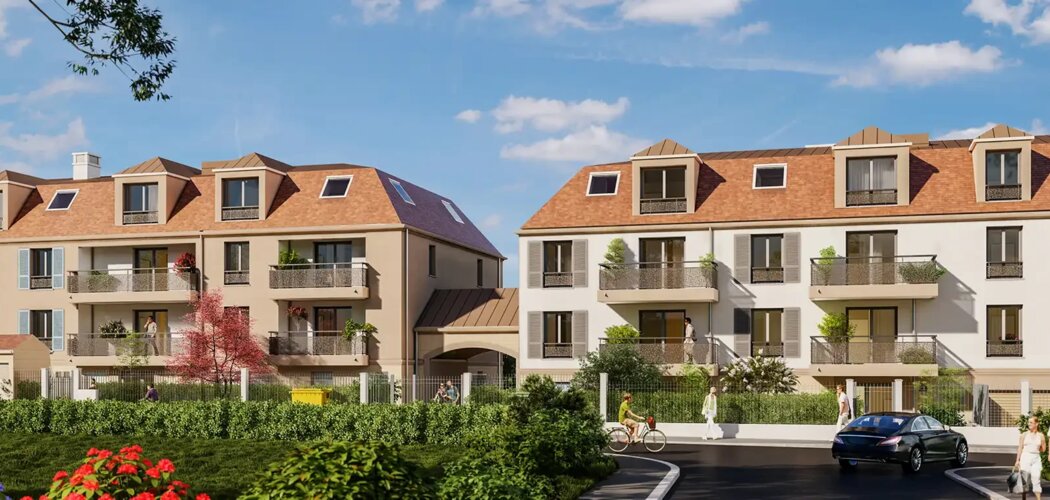 Programme immobilier neuf Jardin Célestine (78) - Limay quartier résidentiel proche de la Seine (78520) - Référence : 16384
