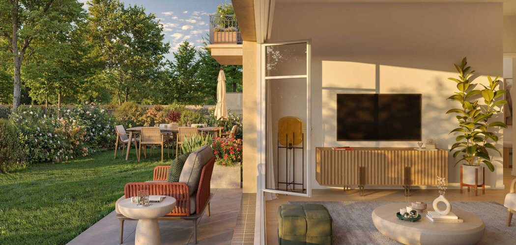 Programme immobilier neuf Le jardin d'Aurea - Livry-Gargan à 5 min à pied du tramway T4 (93190) - Référence : 18363