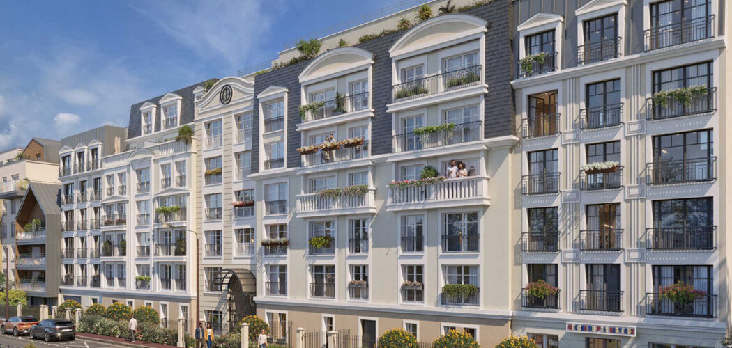 Programme immobilier neuf Le jardin d'Aurea - Livry-Gargan à 5 min à pied du tramway T4 (93190) - Référence : 18363