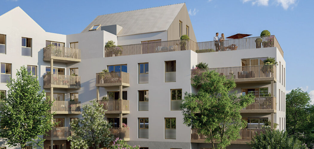Programme immobilier neuf Cœur Néa - Lognes résidence paysagère proche RER A et A4 (77185) - Référence : 17428