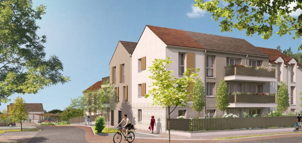 Programme immobilier neuf L'ECLAIRCIE - Longpont-sur-Orge cadre résidentiel proche nature et centre bourg (91310) - Référence : 17053