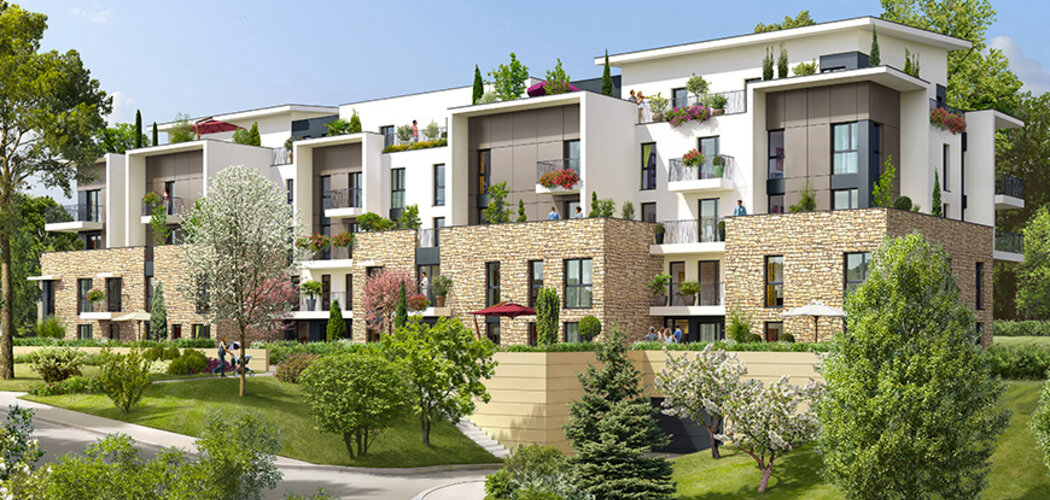 Programme immobilier neuf LE DOMAINE SISLEY - Louveciennes : Résidence T1–T4 avec villas, terrasses et prestations haut de gamme proche de la mairie (78430) - Référence : 717