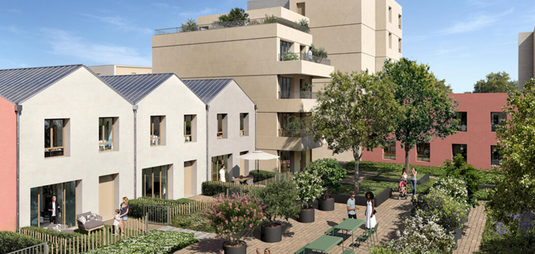 Programme immobilier neuf Jardin en Scène (95) - Louvres proche RER D (95380) - Référence : 16666