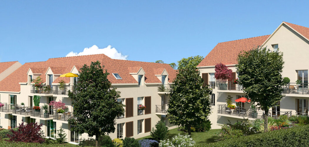 Programme immobilier neuf RESIDENCE LE PRIEURE - Maffliers : Résidence T2–T3 avec jardins et ambiance conviviale en cœur de village (95560) - Référence : 565