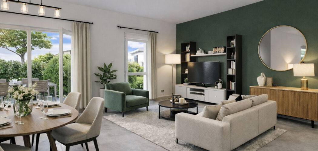 Programme immobilier neuf CONFIDENCE - Mantes-la-Jolie cadre calme à deux pas ligne J (78200) - Référence : 17263