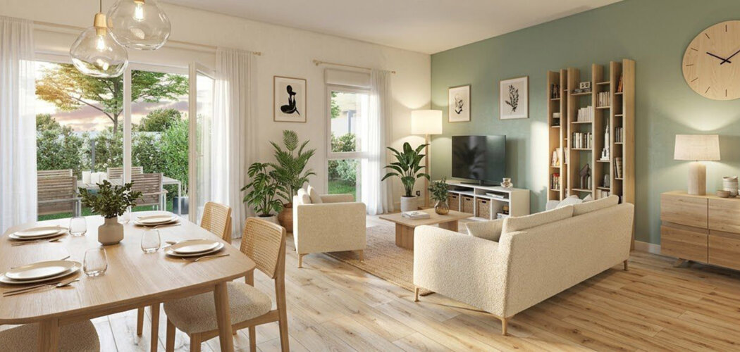 Programme immobilier neuf CONFIDENCE - Mantes-la-Jolie cadre calme à deux pas ligne J (78200) - Référence : 17263