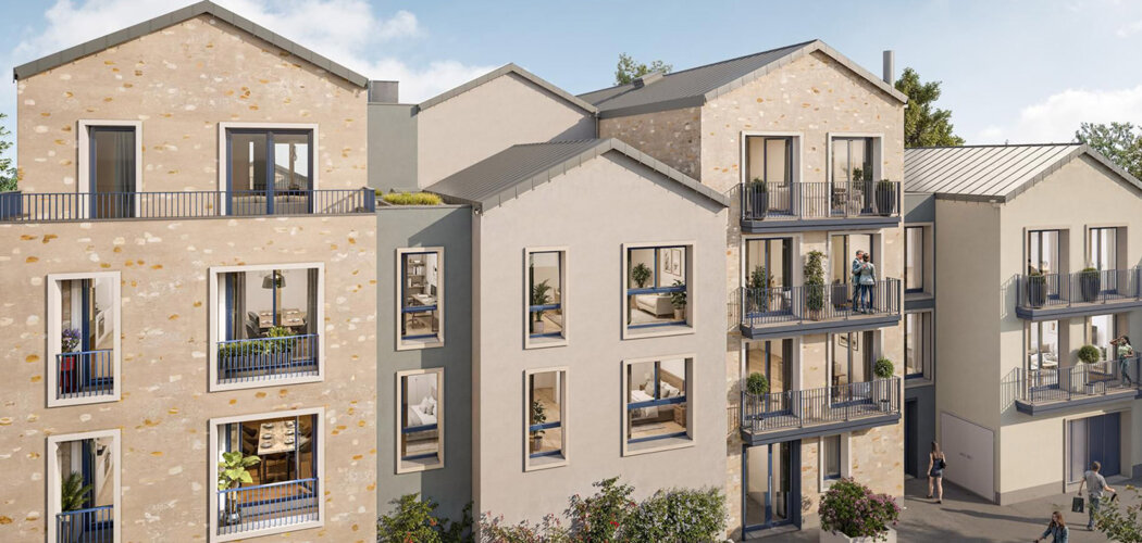 Programme immobilier neuf CONFIDENCE - Mantes-la-Jolie cadre calme à deux pas ligne J (78200) - Référence : 17263