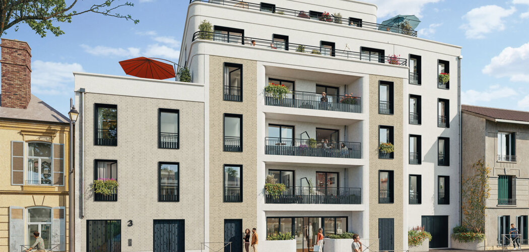 Programme immobilier neuf La Fabrique - Mantes-la-Jolie proche de la gare (78200) - Référence : 16367