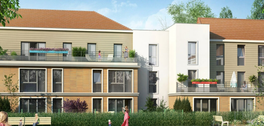 Programme immobilier neuf INSPIRATION - Mareil-Marly : Appartements RT2012 avec doubles vitrages et jardins fleuris proche de la forêt (78750) - Référence : 1814