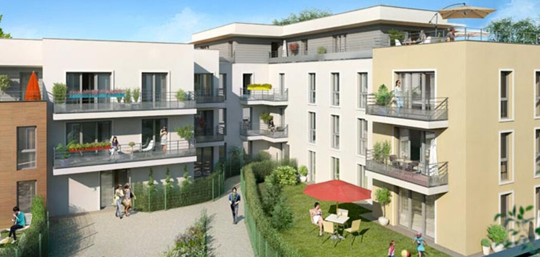 Programme immobilier neuf INSPIRATION - Mareil-Marly : Appartements RT2012 avec doubles vitrages et jardins fleuris proche de la forêt (78750) - Référence : 1814