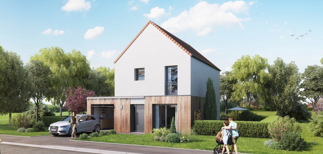 Programme immobilier neuf Le Hameau de la Guérinière - Mauchamps à proximité du domaine de Chamarande (91730) - Référence : 8579