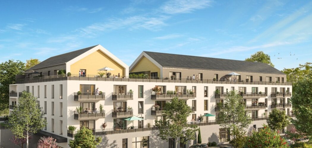 Programme immobilier neuf SQUARE FOCH - Meaux : logements neufs du studio au T4 proche du parc du Pâtis (77100) - Référence : 15856