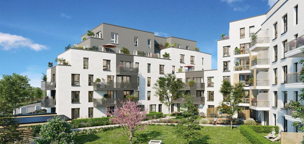 Programme immobilier neuf Les Promenades de l'Ourcq - Meaux : logements neufs sécurisés et verdoyants proche des commodités (77100) - Référence : 15571