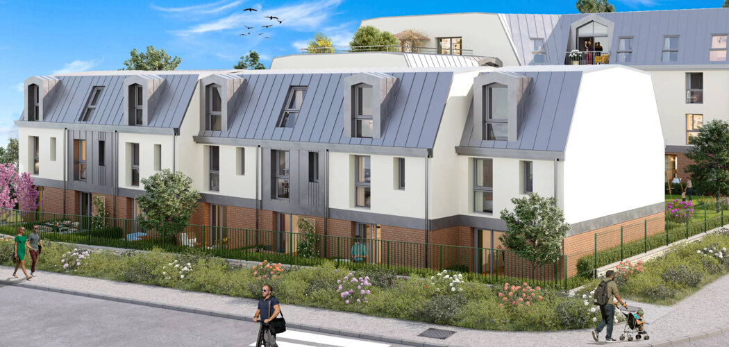 Programme immobilier neuf VILLA DES BLEUETS - Melun proche RER D (77000) - Référence : 12188