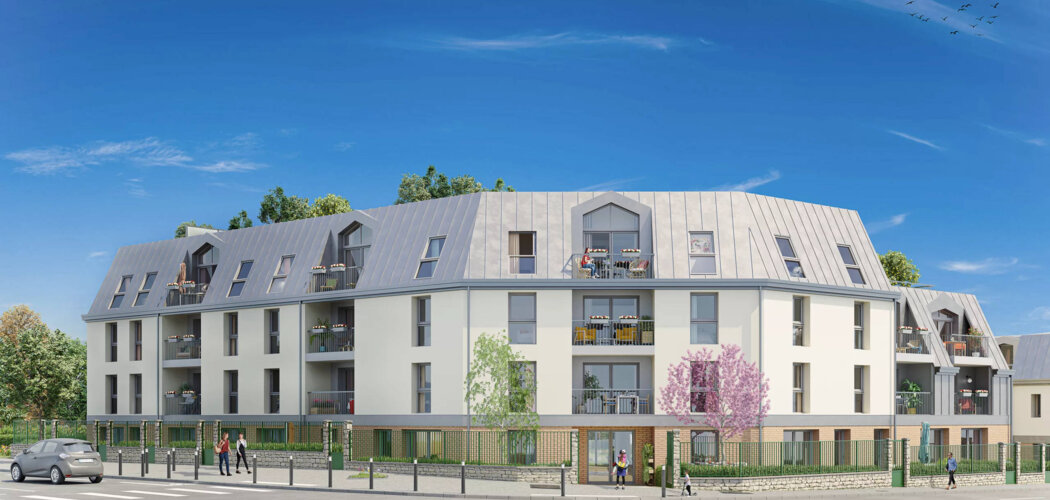 Programme immobilier neuf VILLA DES BLEUETS - Melun proche RER D (77000) - Référence : 12188