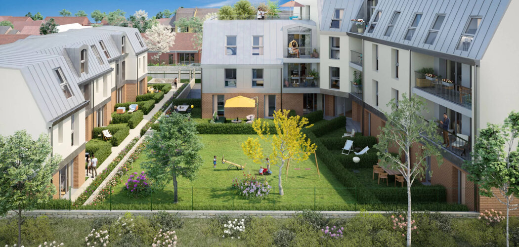 Programme immobilier neuf VILLA DES BLEUETS - Melun proche RER D (77000) - Référence : 12188