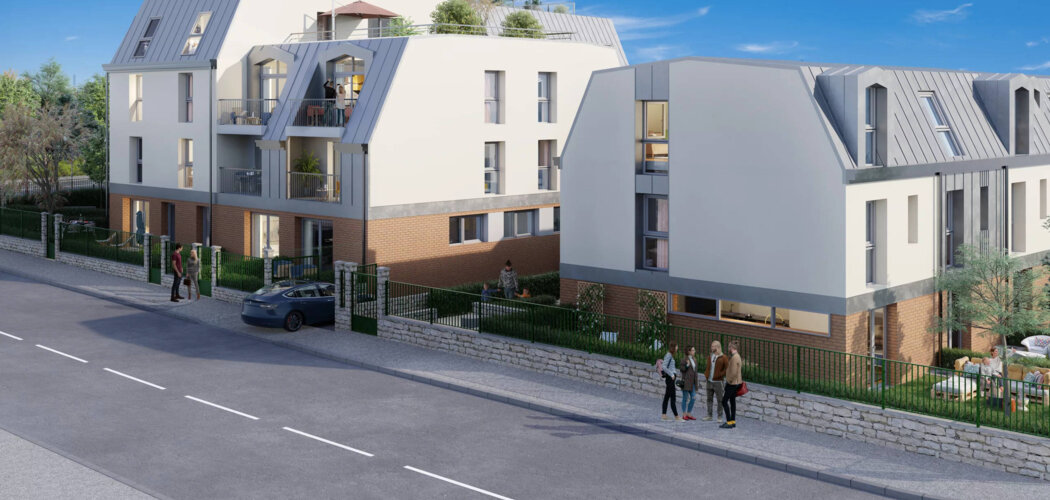 Programme immobilier neuf VILLA DES BLEUETS - Melun proche RER D (77000) - Référence : 12188