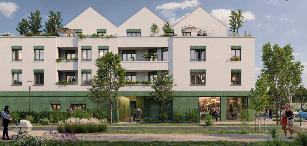 Programme immobilier neuf Chromatic - Melun secteur Wood à deux pas de la future station TZEN 2 (77000) - Référence : 16317
