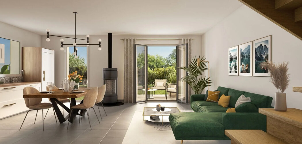 Programme immobilier neuf RESIDENCE MADRIA - Méry-sur-Oise  à deux pas du Transilien H (95540) - Référence : 16752